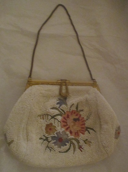 xxM1122M French evening purse bag 1930-40s x